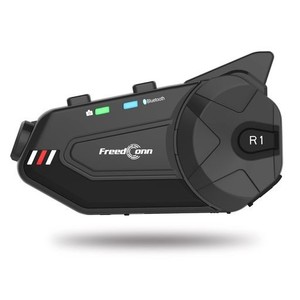 バイク用インカム FREEDCONN R1 PLUS バイク インカム カメラ付き[改善された] 1080P ループ録画 カメラ付きインターホン BLUETOOTH WIFI