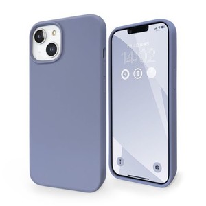 MINTY IPHONE15 ケース シリコン 耐衝撃 指紋防止 ウィスタリアネイビー