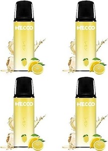 HECCO 電子タバコ 使い捨てタバコ 爆煙 大容量 持ち運び 水蒸気タバコ VAPE ベイプ ニコチンなし タールなし 禁煙補助に最適POD型 1000口