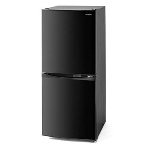 アイリスオーヤマ 冷蔵庫 142L 家庭用 幅50CM 冷凍庫 53L 右開き ブラック IRSD-14A-B 一人暮らし 省エネ 節電 静音設計 最高水準の冷凍