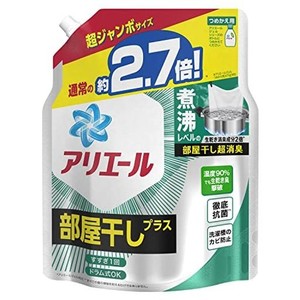 P&G アリエール 部屋干しプラス 超ジャンボサイズ 詰め替え 1,290G 無香料