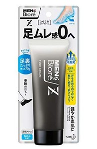 メンズビオレ z さらさら フットクリーム 石けんの香り 70g〈 足ムレ感0へ ・ 1日ずーっと足さらさら 〉