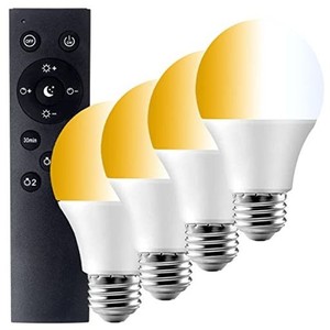 【送料無料】LED電球 100W形相当 調光 調色 リモコン付き E26口金 12W 電球色、昼光色、昼白色 ，1000LM， 2.4GHZ無線式遠隔操作，30分/6