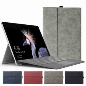 Surface GO pro ケース 耐衝撃 全面保護ケース【キーボード付も収納可能】スタイラスホルダー付き サーフェス ゴー Go pro 手帳タイプ レ