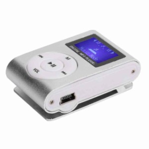 sdカード プレーヤー 音楽、ポータブルミニMP3プレーヤーサポート32GbポータブルミニMP3音楽プレーヤースポーツバッククリップMP3プレー