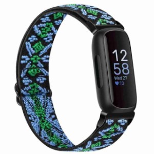 [TumpCez] ストレッチナイロンスマートウォッチベルトFitbit Inspire 3/Fitbit Inspire 2/Fitbit Inspire/Fitbit Inspire HR/Fitbit Ace