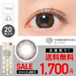 【SALE】secretcandymagic 1day ダークモカ 度あり 度なし