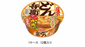 日清のどん兵衛 鬼かき揚げうどん　1ケース