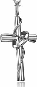 ネックレス 十字架 アクセサリー ペアネックレス MDM( レディース)
