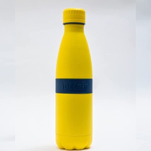 ステンレスボトル 炭酸対応 保冷 保温 カラフル 水筒 500ml サステナブル マイボトル エコ( イエロー)