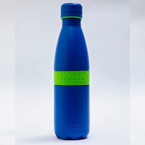 ステンレスボトル 炭酸対応 保冷 保温 カラフル 水筒 500ml サステナブル マイボトル エコ( ブルー)