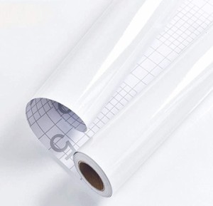 壁紙シート つるつる 60cmｘ10m 壁紙シール 防水 耐熱 DIY 防カビ MDM( ホワイト,  60cmx10m)