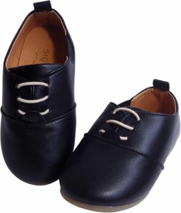 キッズ フォーマル 靴 男の子 女の子 子供靴 シューズ キッズ靴 入園式( ブラック,  14.5 cm)