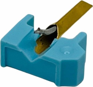 互換針 N44C レコードプレーヤー交換針 M44C用 レコード針 ターンテーブル交換針( ブルー)