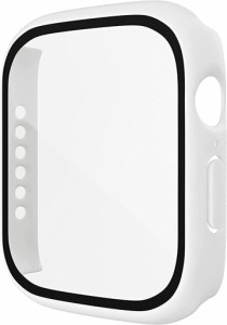 アップルウォッチ カバー Apple watch ケース 41ｍｍ シリーズ 7 白( ホワイト,  41mm)
