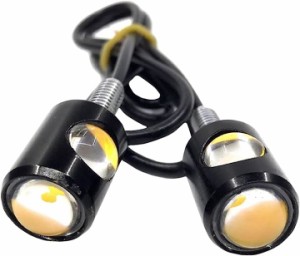 バイク ウインカー LED 小さい 12V 汎用 旧車 カスタム ナノウインカー( 2個セット)