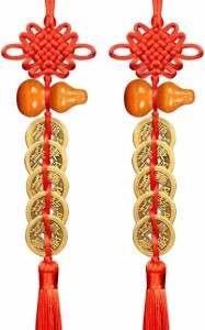 ひょうたん銅銭串 五帝銭 風水グッズ 縁起物 開運置物 運気アップ 金運 財運 コレクション お守り MDM