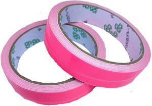 蓄光 蛍光 テープ 屋外 高輝度 階段 幅2cm 長さ5m 2本セット( ピンク)