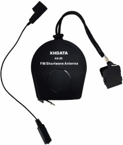 XHDATA AN-80 短波アンテナ FM SW 外付けアンテナ ホイップアンテナ 電波受信性向上のためのアンテナ MDM