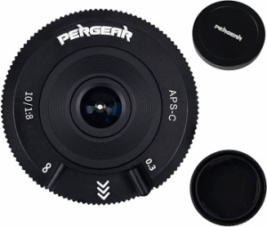 10mm F8 レンズ 超薄型パンケーキレンズ 小型 APS-C( Panasonic/Olympus M4/3)