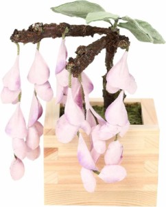 手漉き和紙とひのき升を使用した 盆栽 bonsai 人工観葉植物 造花 フェイクグリーン 和風 和室用 インテリア