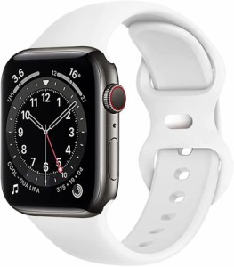 Apple Watch バンド アップルウォッチ ベルト( ホワイト,  Sサイズ(42/44/45/49ｍｍ))