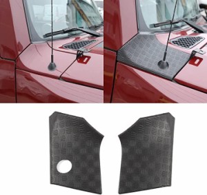 トヨタ FJクルーザー 2007-2021に対応 車のボンネットの両側にある装飾パネル 自動車用装飾パネル ABS