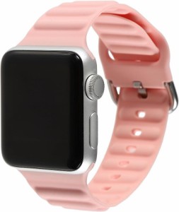 Apple Watch 対応ベルト コンパチブル 時計バンド( ピンク,  38mm/40mm/41mm)