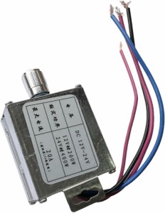 スイッチ 無段階 DCモーター 直流 速度制御 12V 24V DIY 電子工作 白熱電球 調光器( 20A)