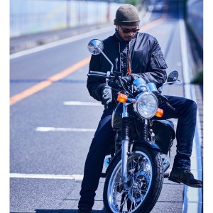 エドウィン（EDWIN）/バイク用 コーデュラストレッチデニム ハイパーストレッチCORDURA denim fabric