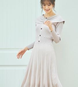 オフショルダー ニット ワンピースの通販 Au Pay マーケット