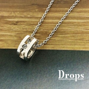 ドロップス（Drops）/【ネックレス】ストーンリングネックレス