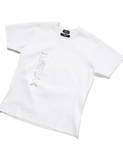 メンズビギ（MEN’S BIGI）/【1PIU1UGUALE3 RELAX】シルケットポンチラインストーンロゴTシャツ