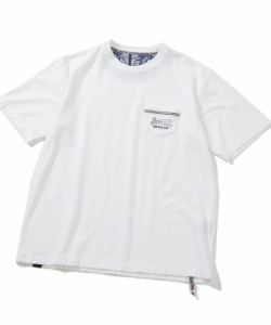 メンズビギ（MEN’S BIGI）/【DENHAM/デンハム】オーガニック ミニパイルポケットＴシャツ