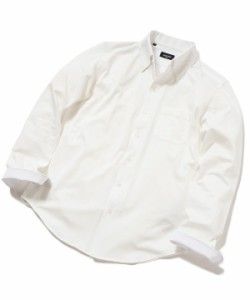 メンズビギ（MEN’S BIGI）/ハイゲージツイルワンピースカラーボタンダウンドレスシャツ