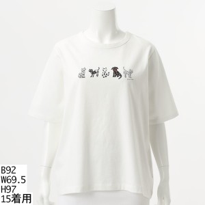 グリーンノート（gree*n[nout]）/プリント半袖Tシャツ【グリーンノート】【大きいサイズ】【13号・15号・19号】