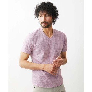 ミッシェルクランオム（MICHEL KLEIN HOMME）/Vネック半袖Tシャツ