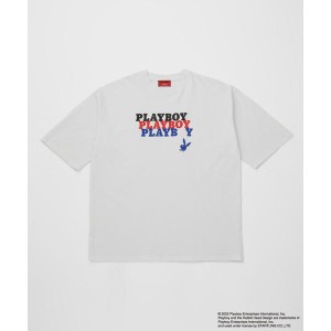 ナノユニバース（NANO universe）/LB．03／「PLAYBOY別注」RABBIT LOGO Tシャツ