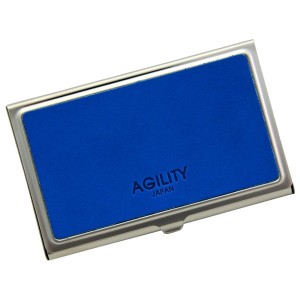 アジリティーアッファ（AGILITY Affa）/ピアット/MAINE(ブルー)【カードケース 名刺入れ】