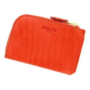 アジリティーアッファ（AGILITY Affa）/フラットミニ/ミネルバリスシオ(ピンク)【極小財布 カードサイズ】
