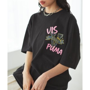 ビス（VIS）/【PUMA】VIS別注 オリジナルロゴオーバーサイズTシャツ