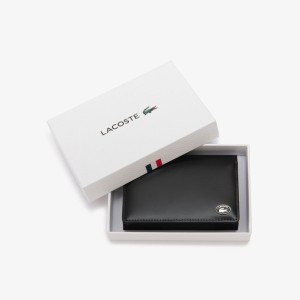 ラコステ（LACOSTE）/レザーミニマルカードケース