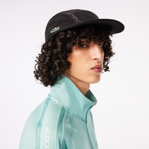 ラコステ（LACOSTE）/フロントベンチレーションテニスジェットキャップ