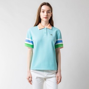 ラコステ（LACOSTE）/ワッフルニットポロシャツ