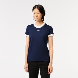 ラコステ（LACOSTE）/ラコステテニストリムTシャツ