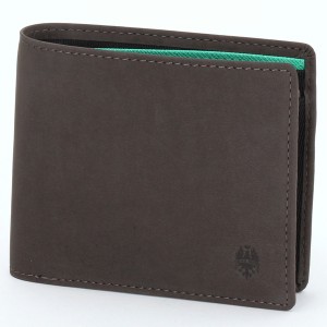 ビアンキ/【Bianchi】ヌバック革　二つ折り財布