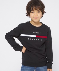 トミー ヒルフィガー（Tommy Hilfiger）/BOYS フラッグロゴトレーナー