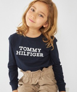 トミー ヒルフィガー（Tommy Hilfiger）/BOYS ロゴロングスリーブTシャツ