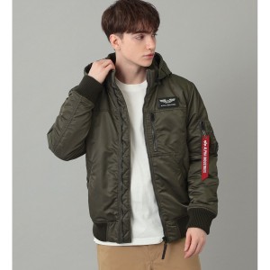 アルファ インダストリーズ（ALPHA INDUSTRIES）/【大きいサイズ】フーデッドリブジャケット