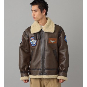 アルファ インダストリーズ（ALPHA INDUSTRIES）/B−3 パッチドフェイクムートン